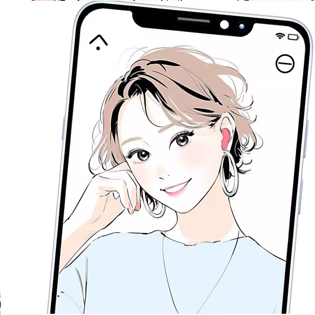 ショートヘアの画像