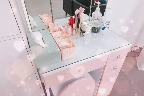 アスタリスク仙台店のメイクルーム