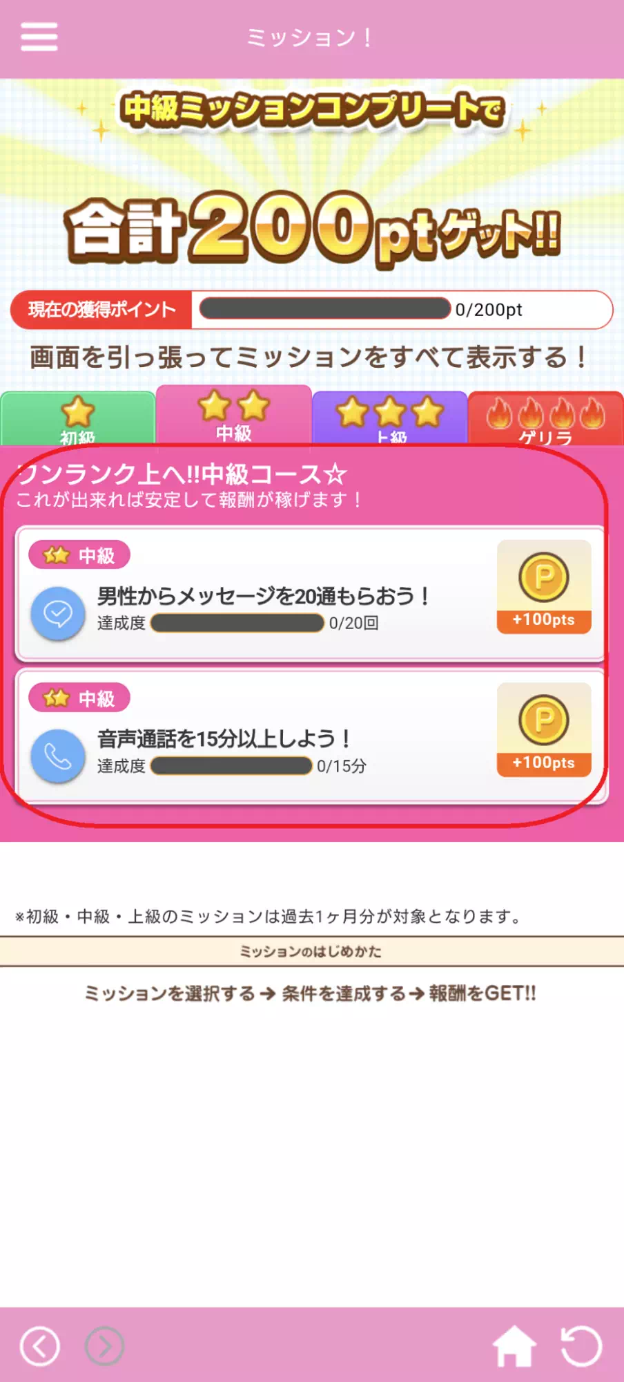 ベリーの中級ミッションのキャプチャ