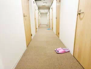 チャットスタイル仙台店の廊下