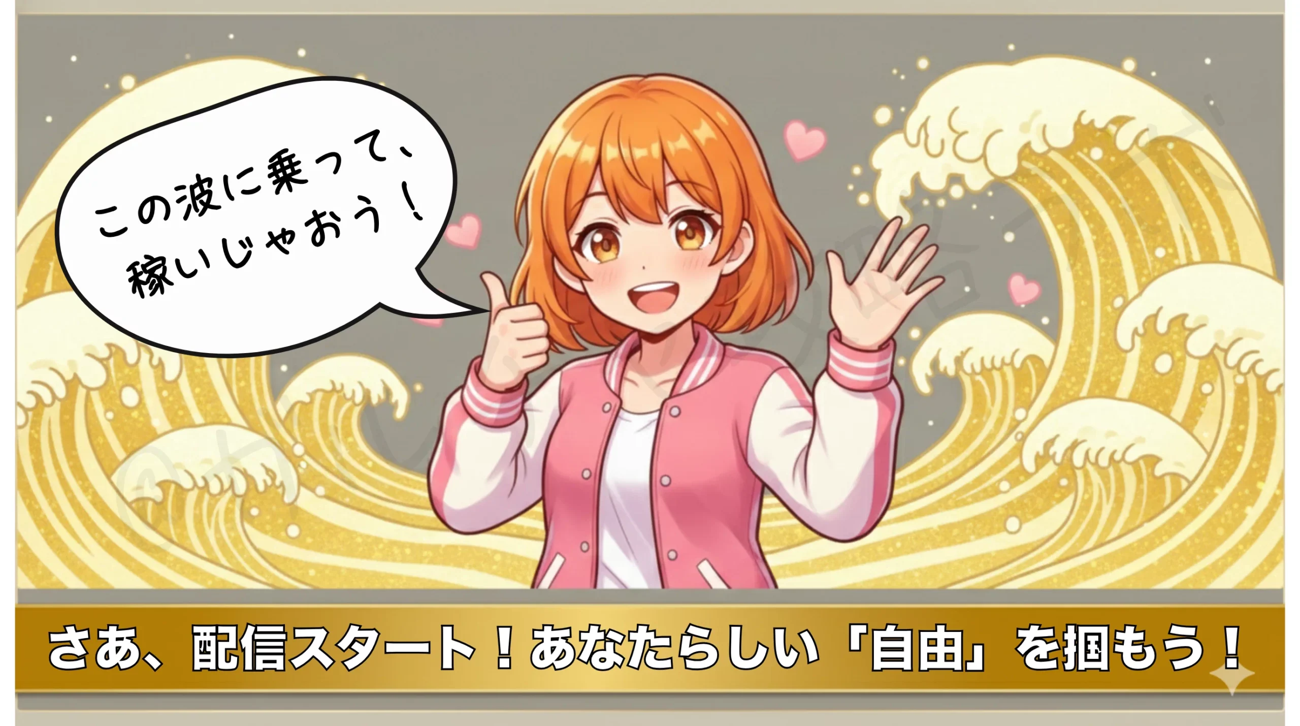 ガールズチャットのライブ配信×おもちゃで楽しく稼ごう