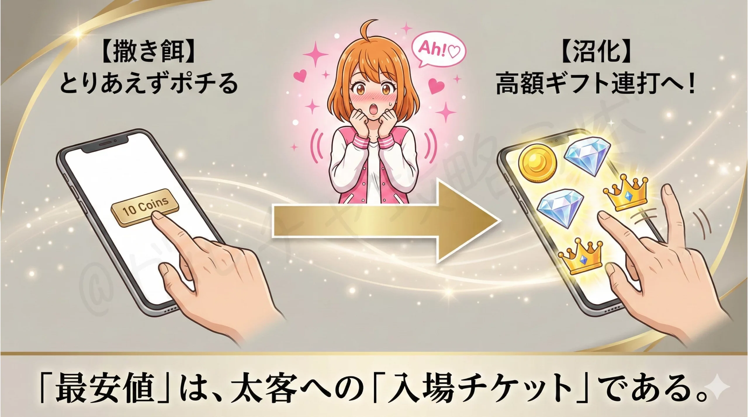 最安値で集客してファン化させて高収益をゲット！