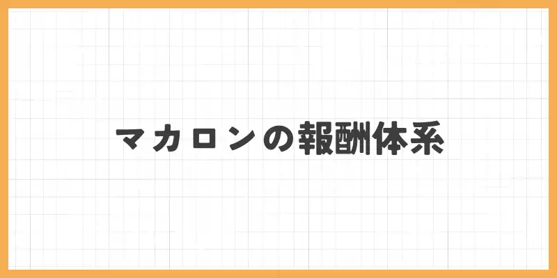 チャトレ・メルレアプリ「マカロン」の報酬体系のバナー