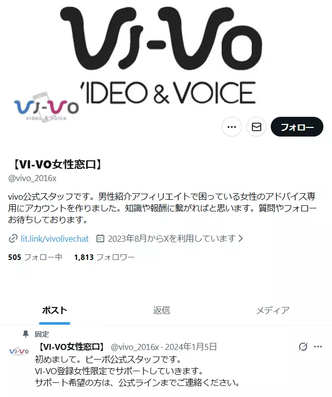 VI-VOのXのキャプチャ